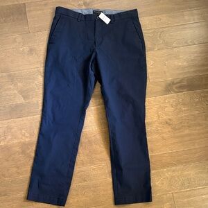Banana Republic Aiden Chino 35x31 Navy Blue